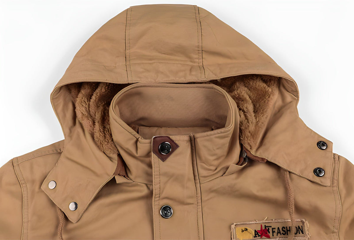 Heren outdoorjas met meerdere zakken - Warm en praktisch