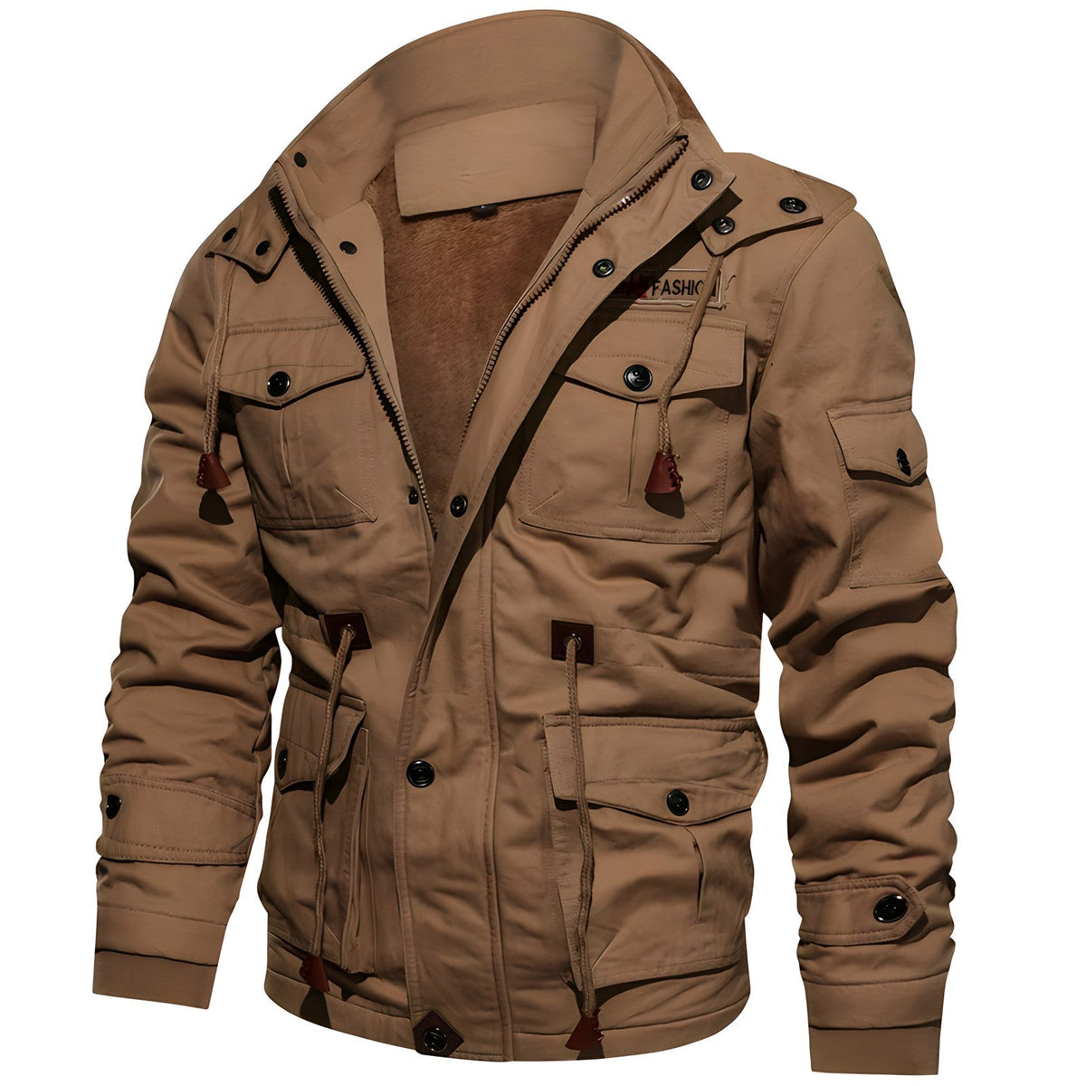 Heren outdoorjas met meerdere zakken - Warm en praktisch