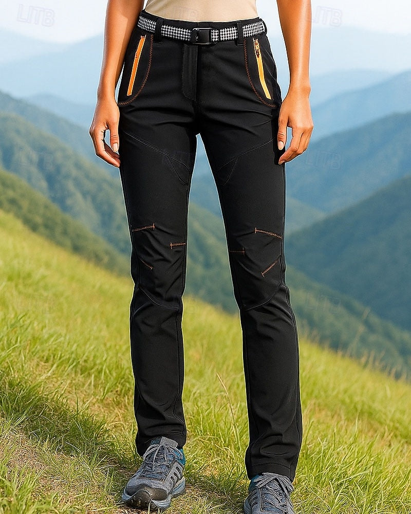 Softshell hiking pants for women - Waterproof and flexible