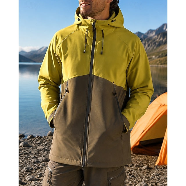 Waterproof men's hiking jacket - Light and breathable