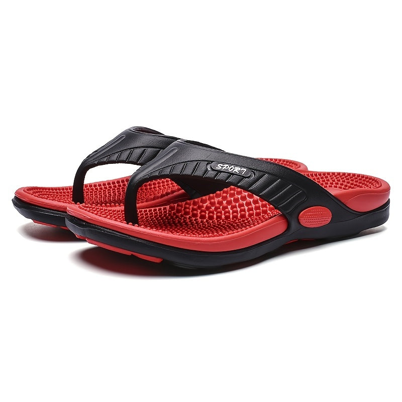 Massage flip-flops with footbed - Light and supportive