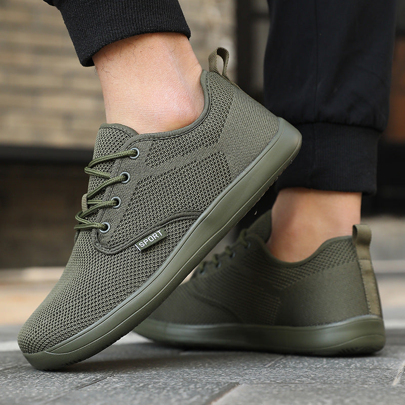 Barefoot sneakers met brede pasvorm - Ademend en licht