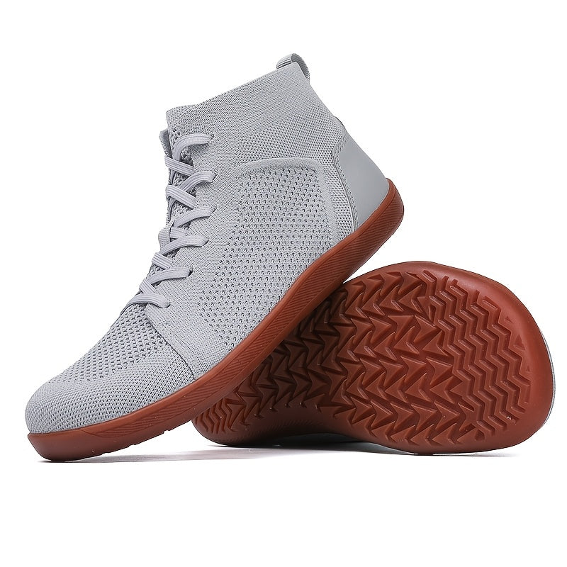 High-top barefoot shoes for men - Wide and natural