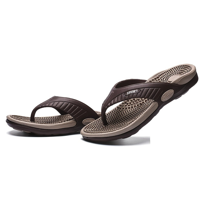 Massage flip-flops with footbed - Light and supportive