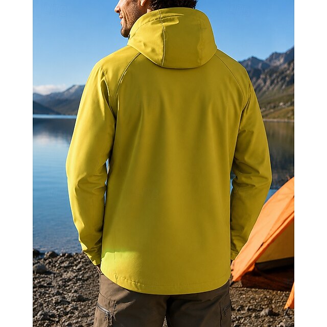 Waterproof men's hiking jacket - Light and breathable