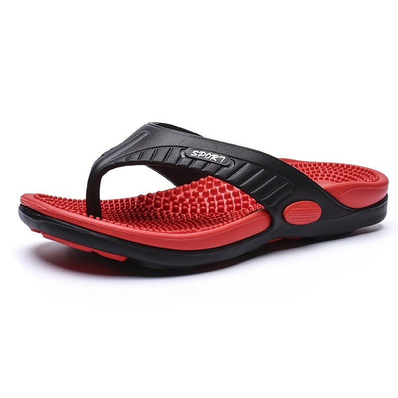 Massage flip-flops with footbed - Light and supportive