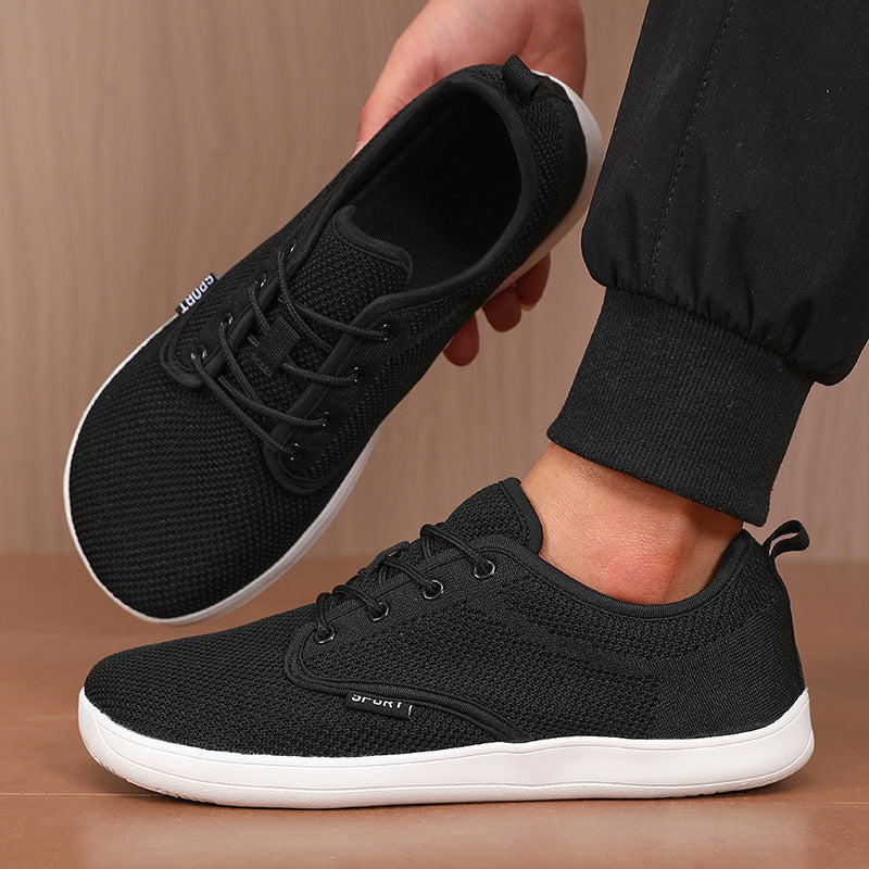 Barefoot sneakers met brede pasvorm - Ademend en licht