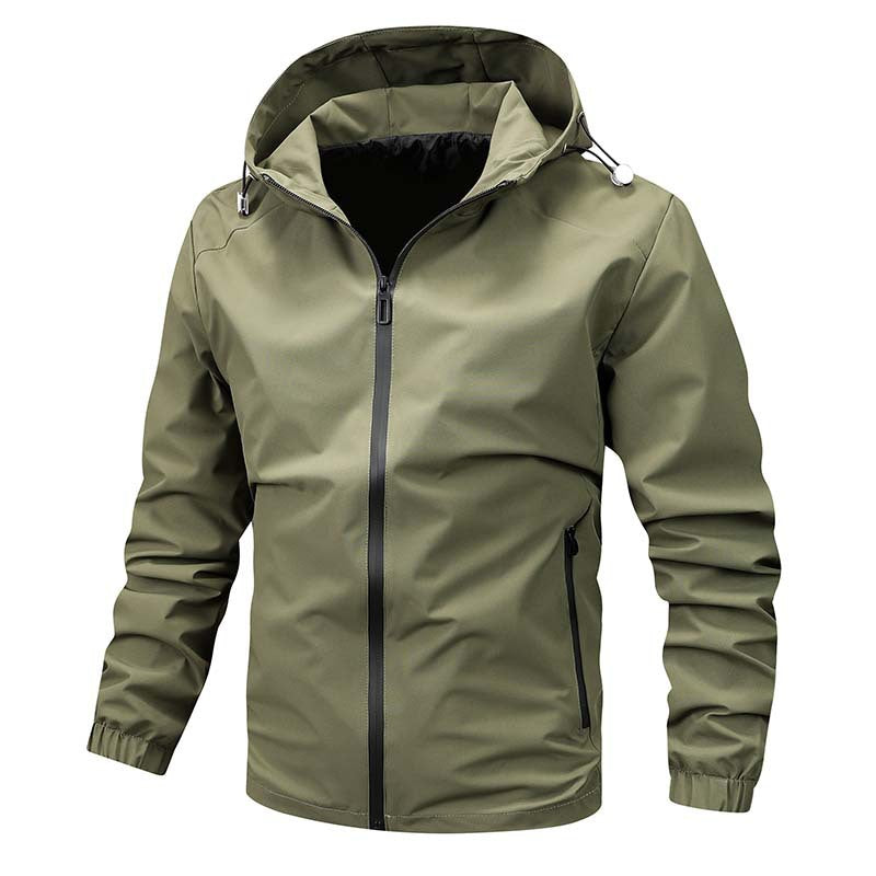 Casual herenjas met capuchon - Licht en veelzijdig