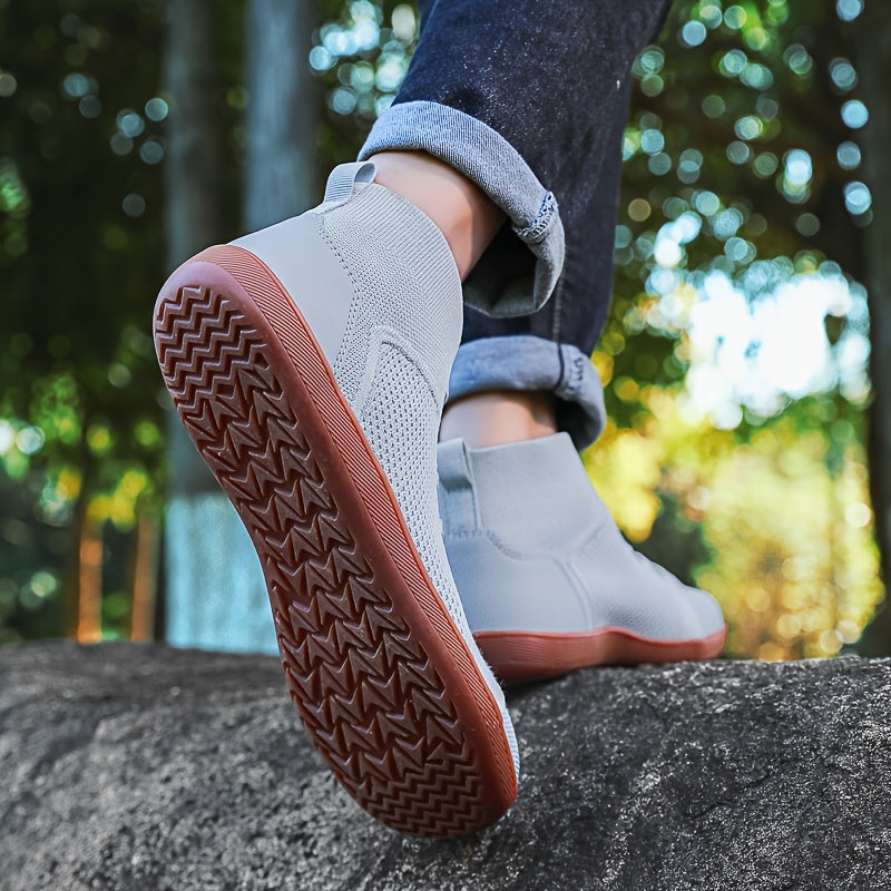 High-top barefoot shoes for men - Wide and natural