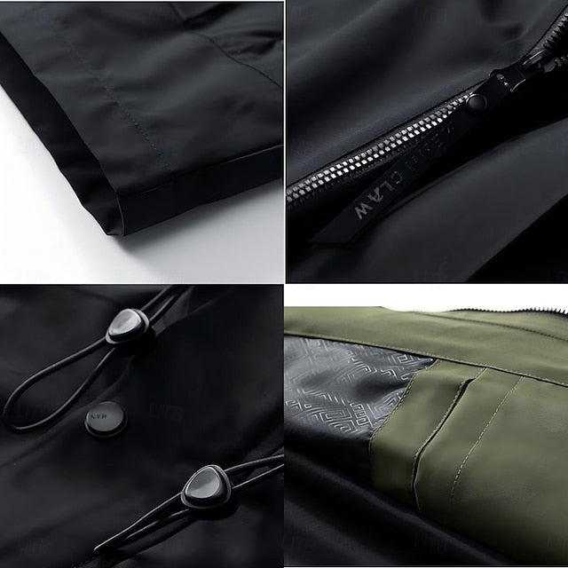 Padded men's hiking jacket - Windproof and durable