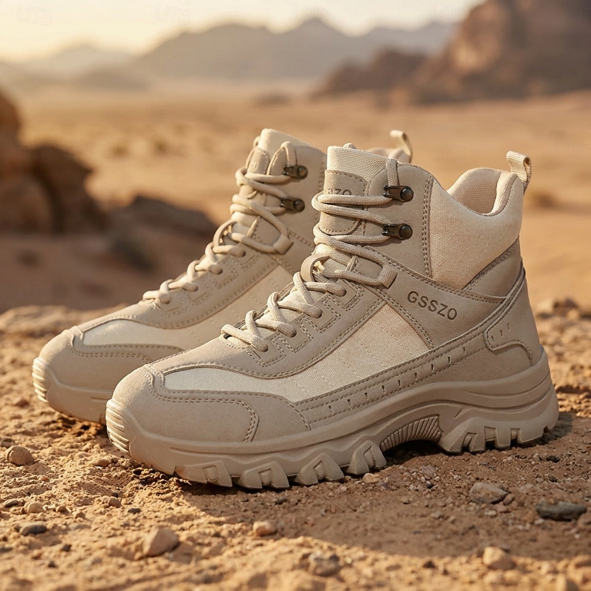 Hoge heren wandelschoenen - Waterdicht en stevig