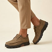 Men's moccasins with lug soles - Vintage and comfortable