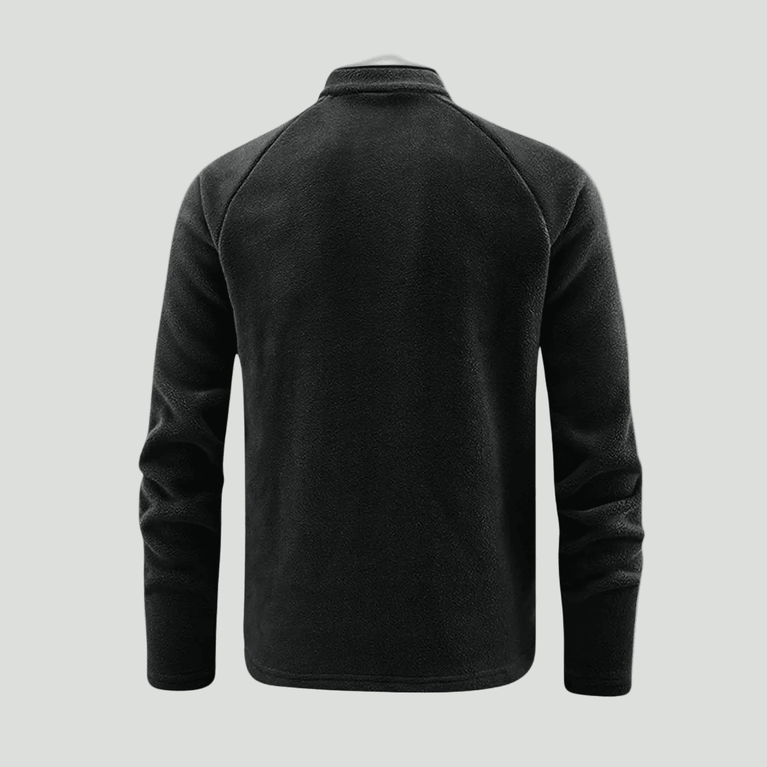 Heren thermische fleece half-zip - Ademend en warm