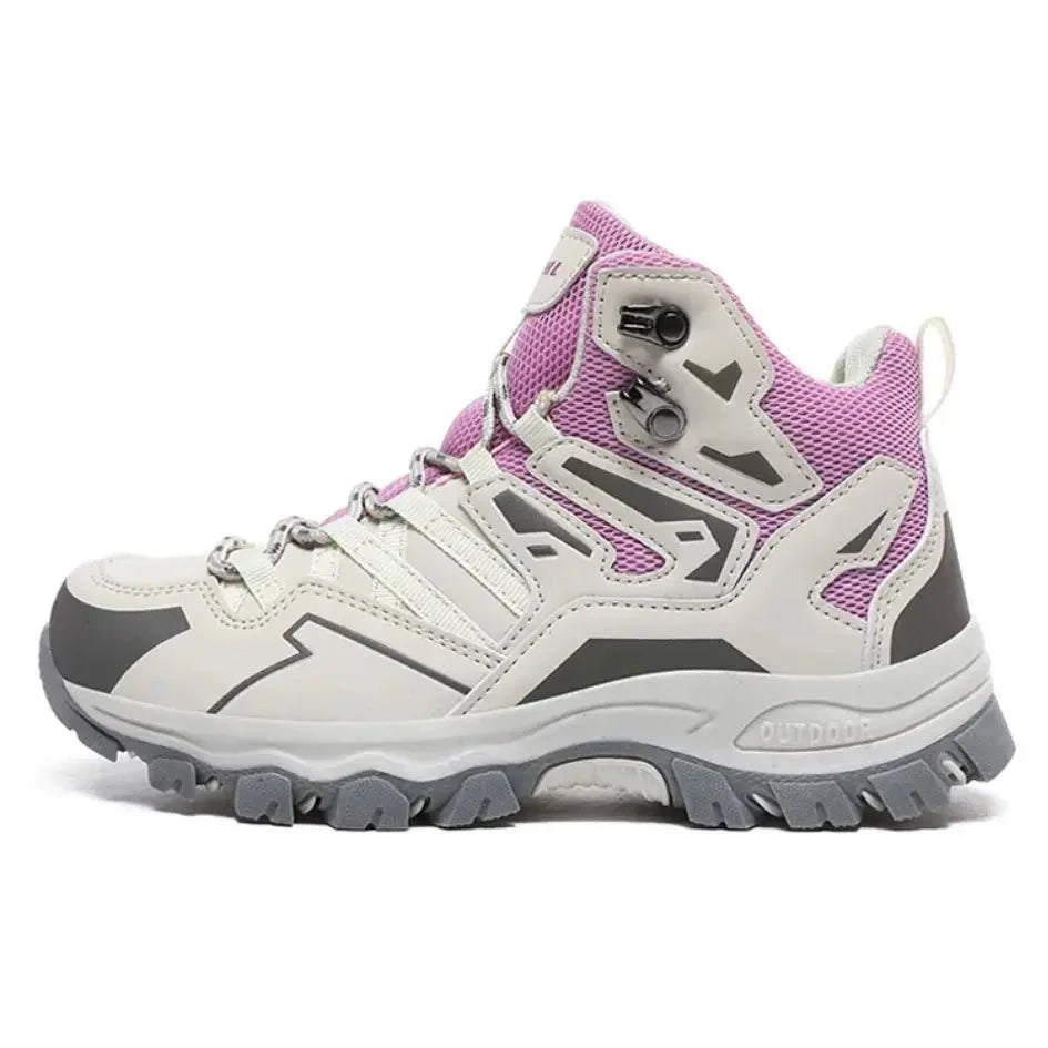 High women's hiking shoes with grip - Sturdy and comfortable