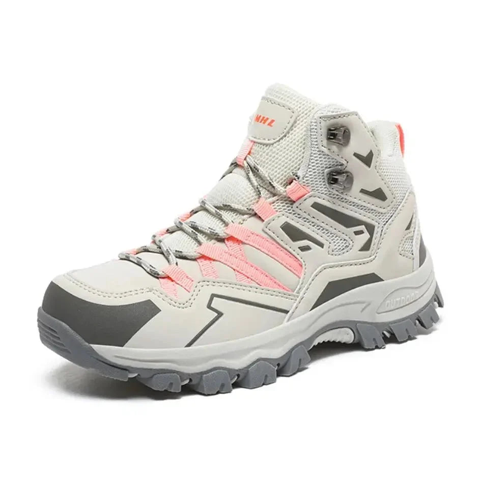 High women's hiking shoes with grip - Sturdy and comfortable