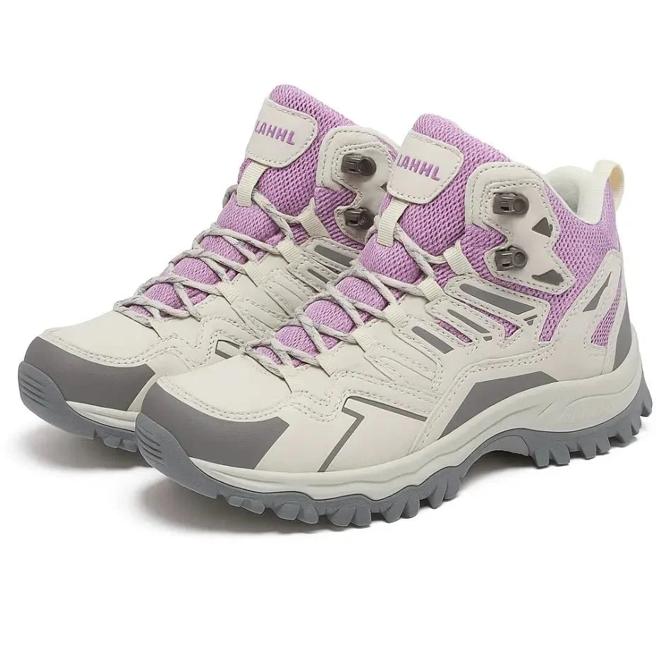 High women's hiking shoes with grip - Sturdy and comfortable
