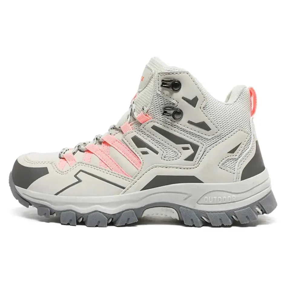 High women's hiking shoes with grip - Sturdy and comfortable