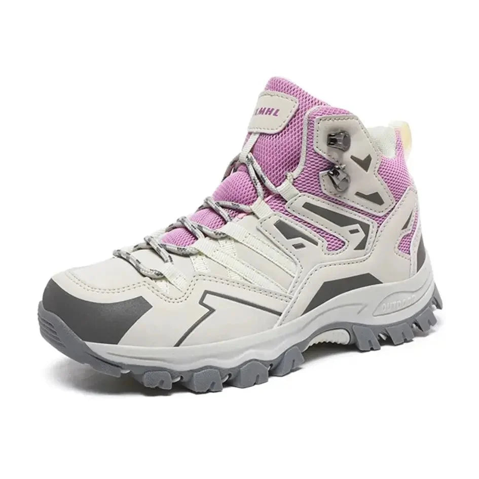 High women's hiking shoes with grip - Sturdy and comfortable
