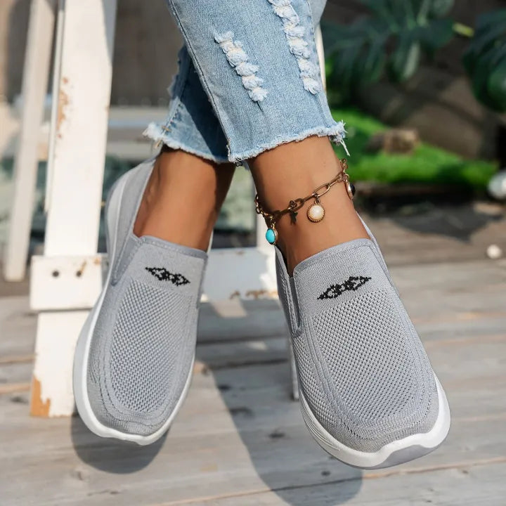 Dames plateau instapsneakers - Licht en comfortabel
