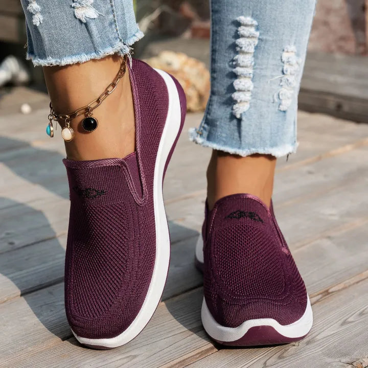Dames plateau instapsneakers - Licht en comfortabel