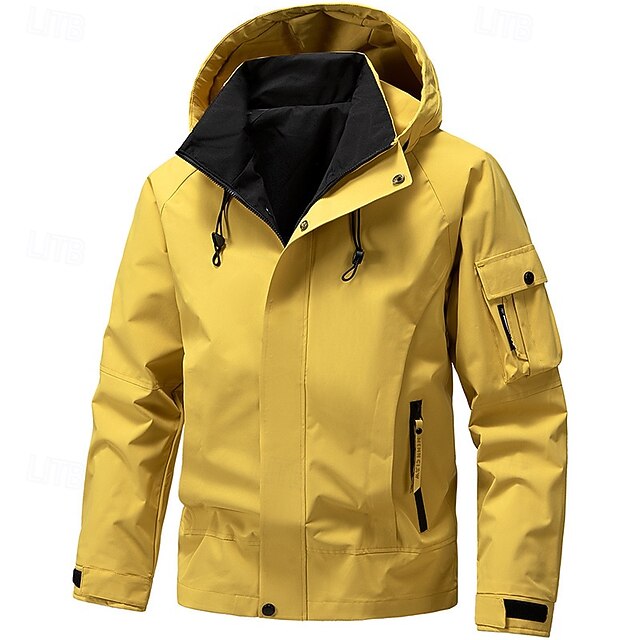Padded men's hiking jacket - Windproof and durable