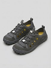 Khaki women's mesh trail shoes - Light and breathable
