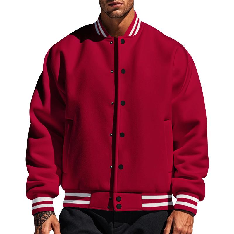 Klassiek heren varsity bomberjack - Sportief en warm