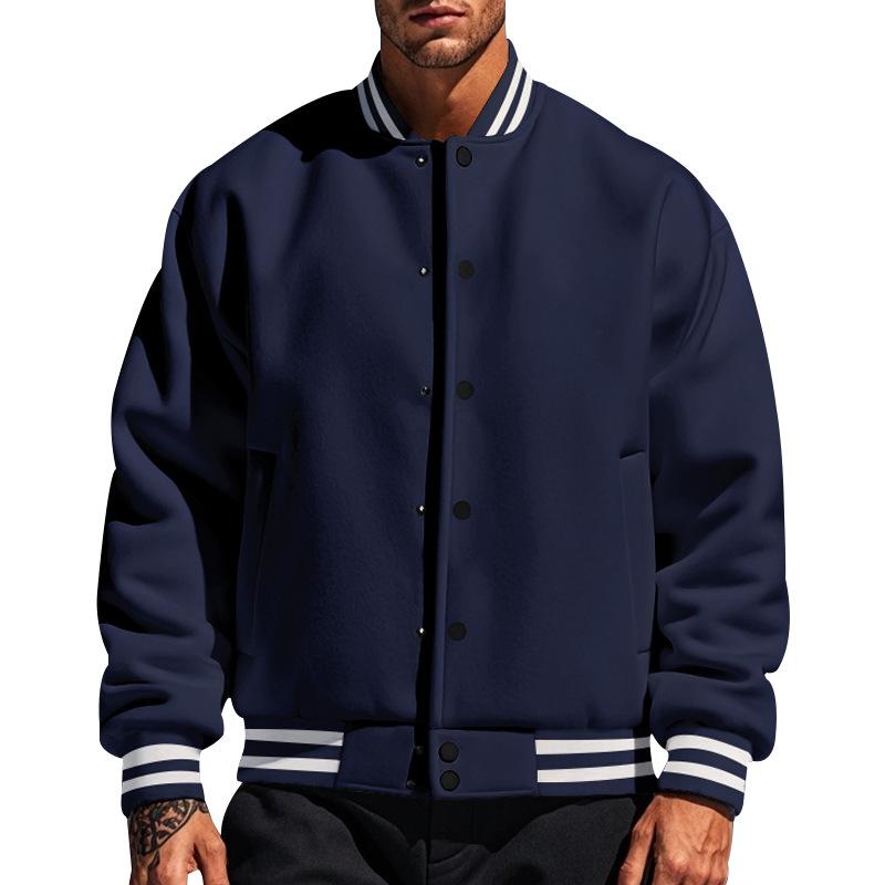 Klassiek heren varsity bomberjack - Sportief en warm