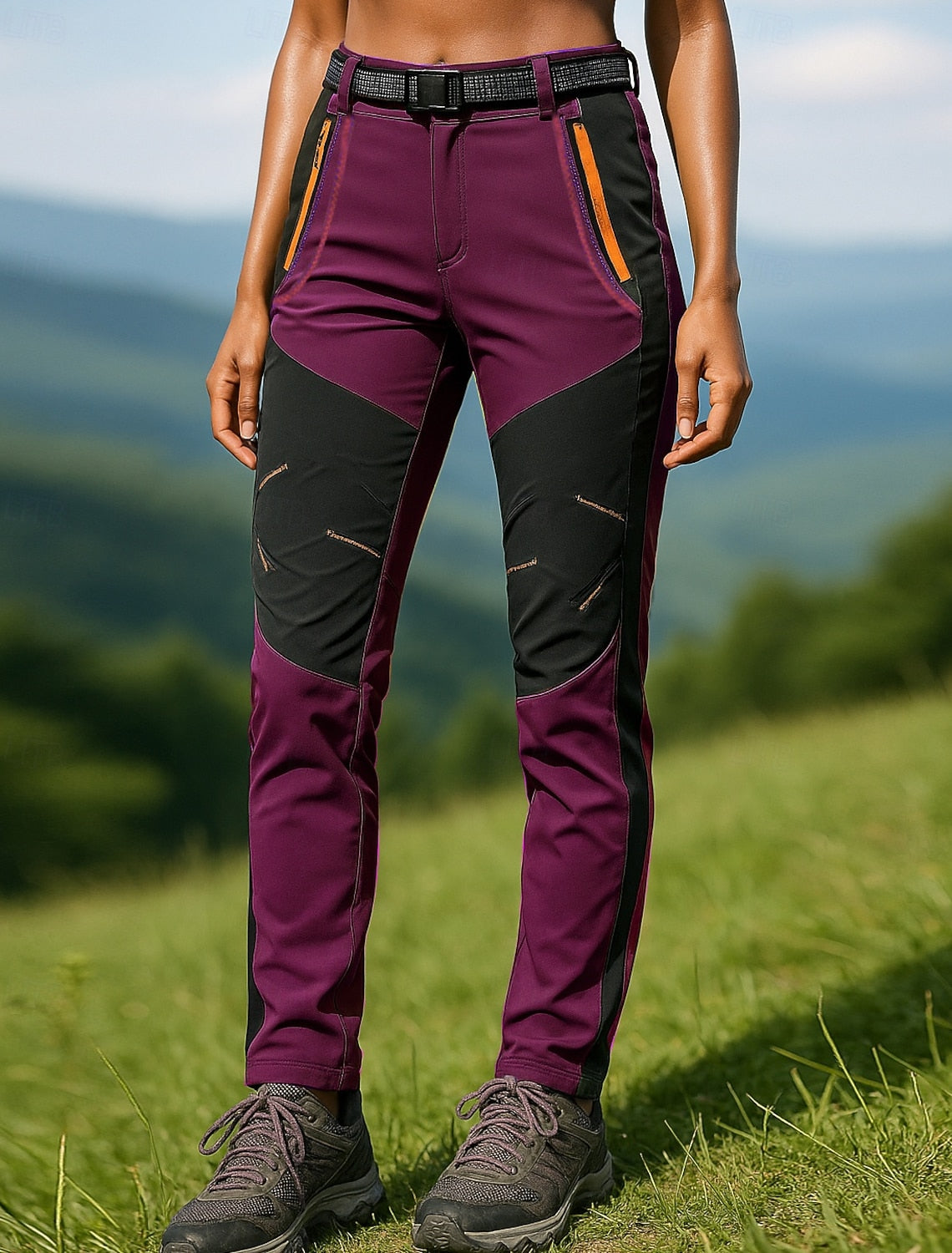 Softshell hiking pants for women - Waterproof and flexible