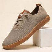 Knitted men's sneakers - Breathable and flexible