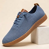 Knitted men's sneakers - Breathable and flexible