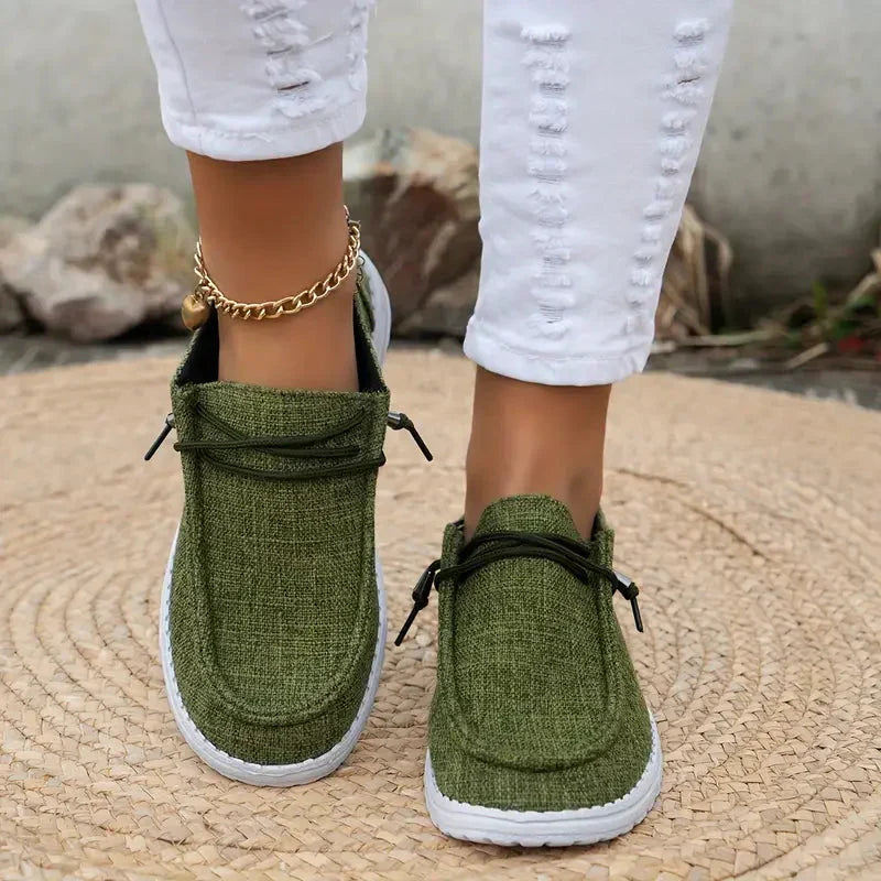 Women's lace-up loafers - Casual and comfortable