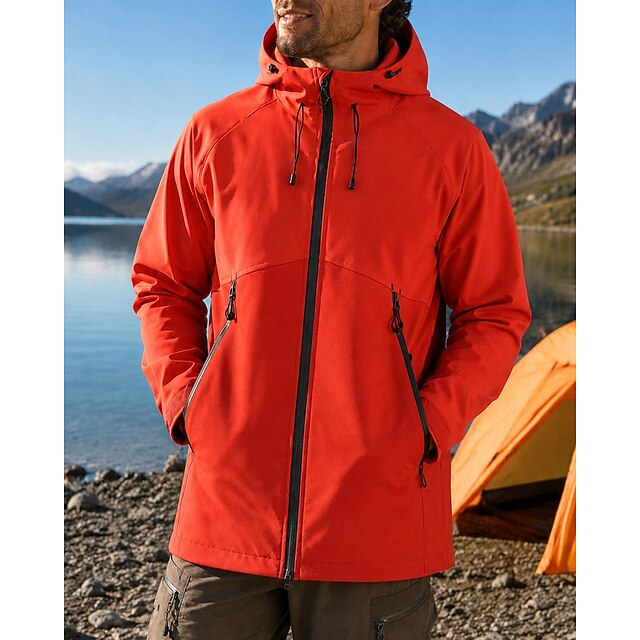 Waterproof men's hiking jacket - Light and breathable