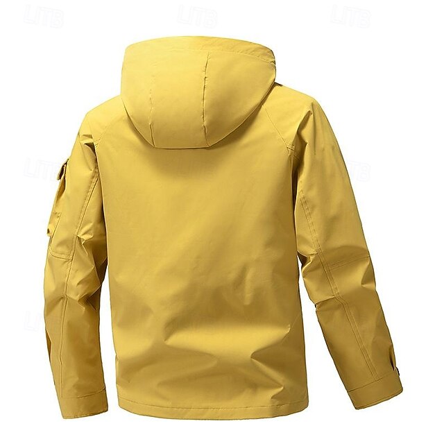 Padded men's hiking jacket - Windproof and durable