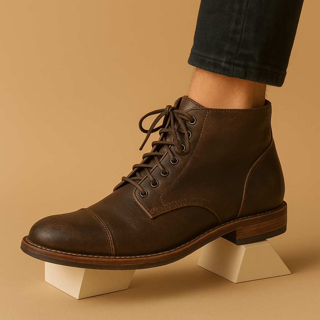 Warme herenlaarzen met hoog model - Stevig en comfortabel