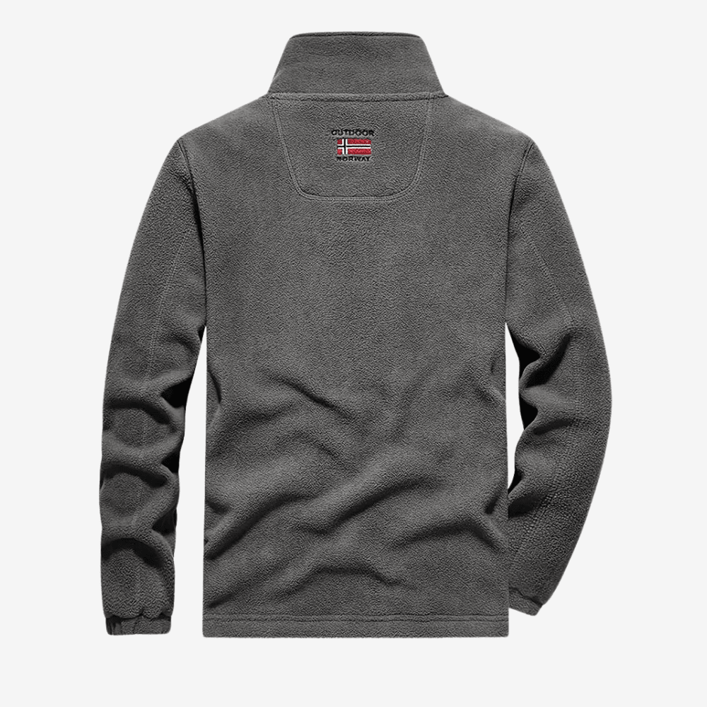 Heren fleece jas regular fit - Thermisch en ademend