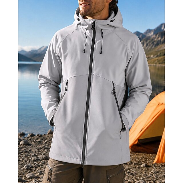 Waterproof men's hiking jacket - Light and breathable
