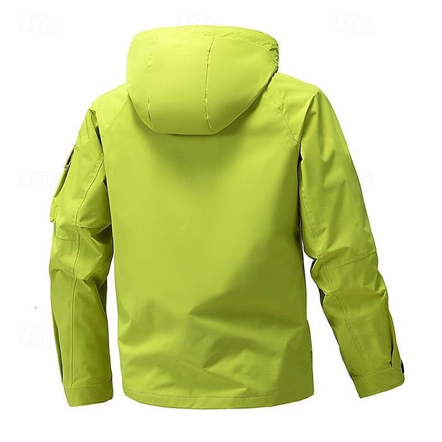 Padded men's hiking jacket - Windproof and durable