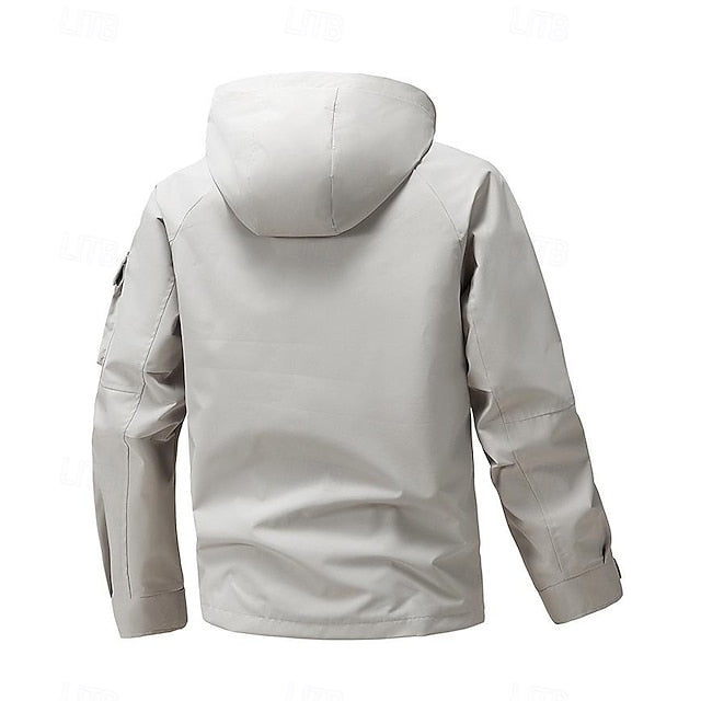 Padded men's hiking jacket - Windproof and durable