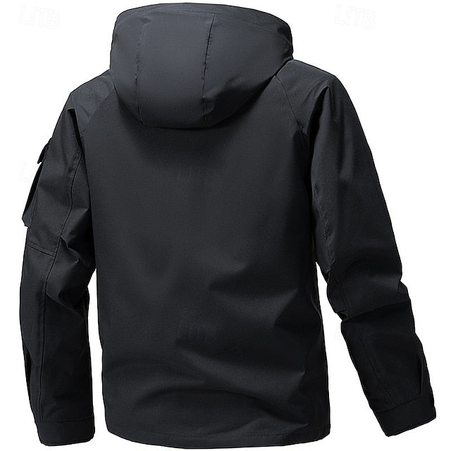 Padded men's hiking jacket - Windproof and durable